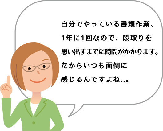 1年に1回の確定申告はとても面倒です。